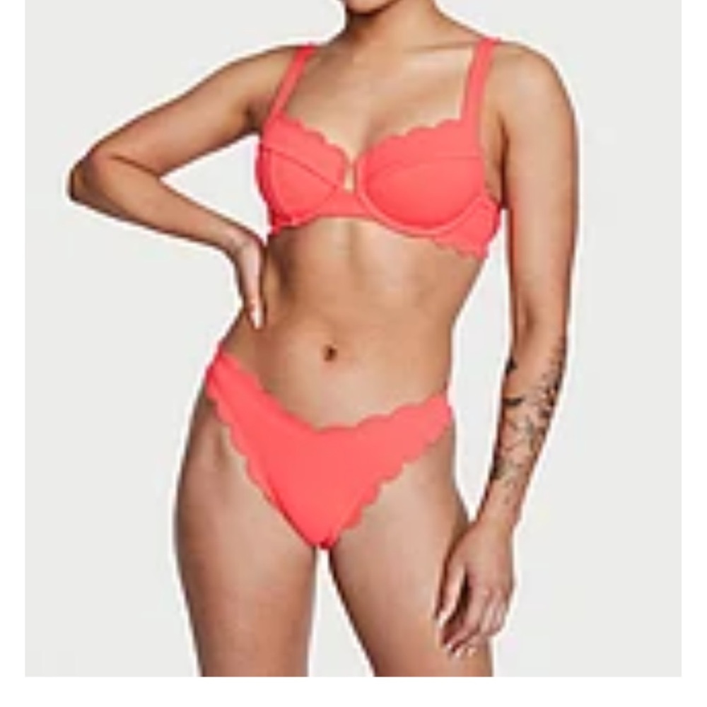 Victoria's Secret Pink Scalloped Bikini